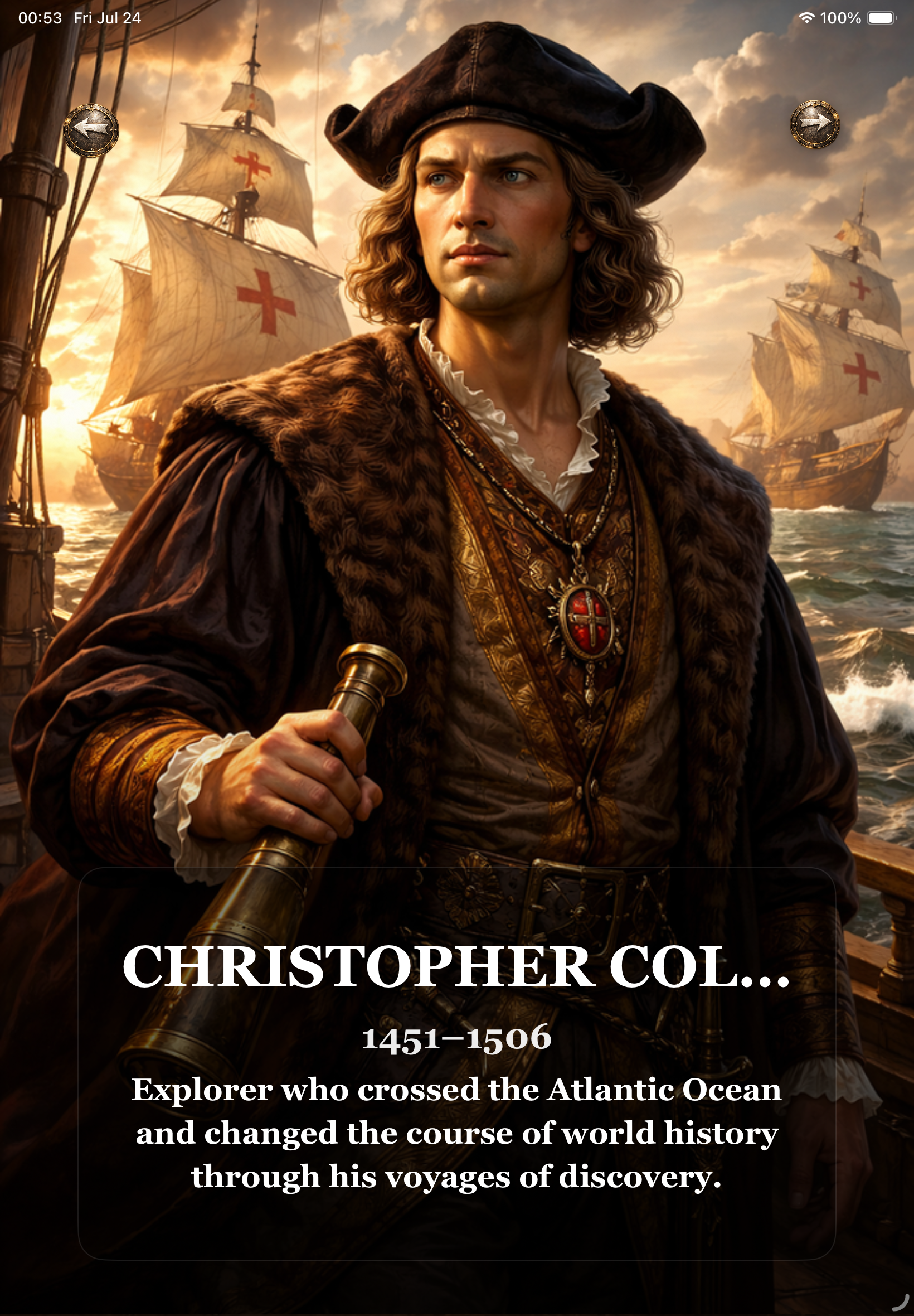 Christopher Columbus EbookHistory cover